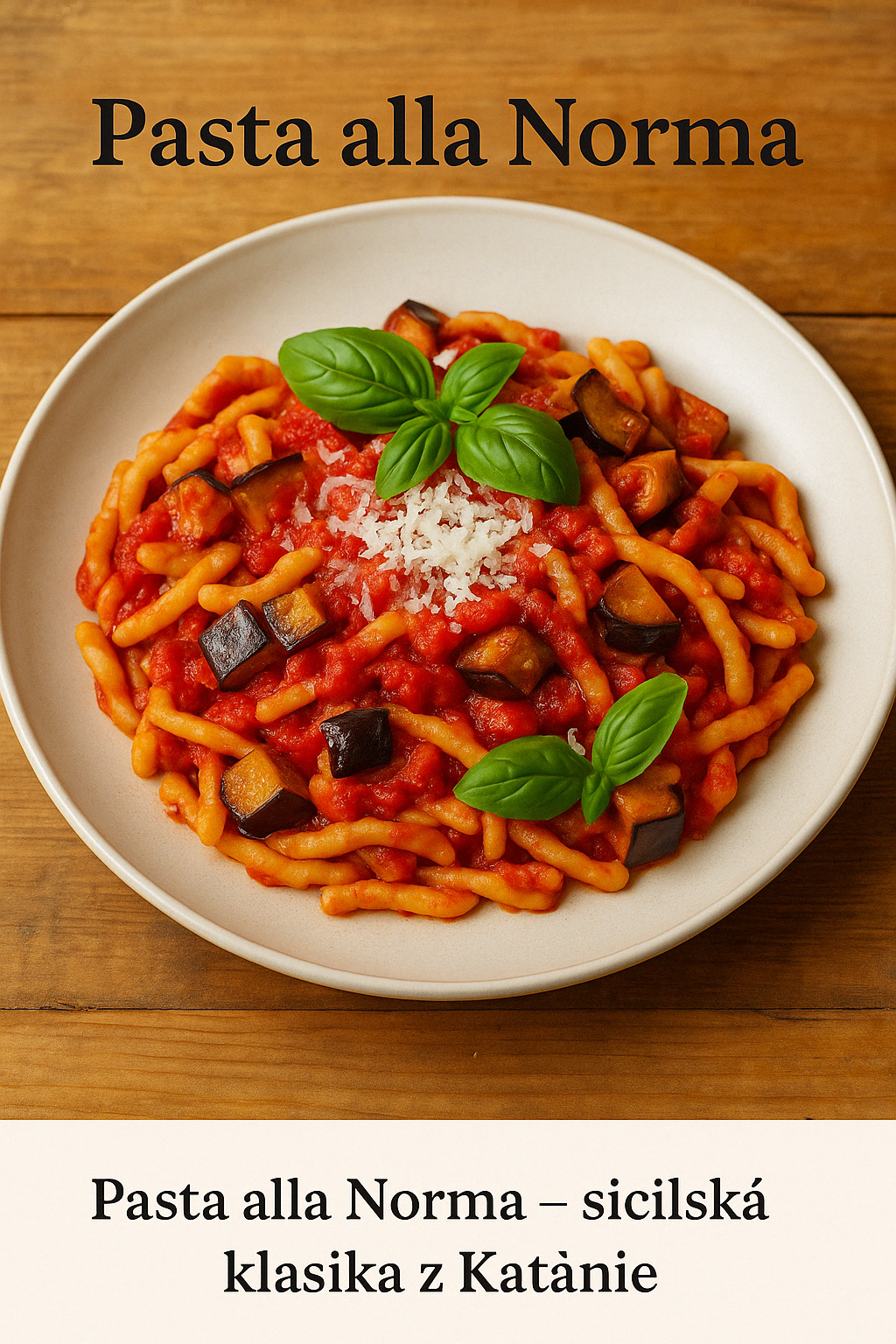 🍆 Pasta alla Norma – klasika z východní Sicílie